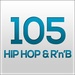 Radio 105 - 105 Hip Hop & R'N'B Logo