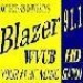 Blazer 91.1 - WVUB Logo