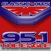 The EAGLE - KWOA-FM Logo