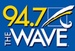 94.7 The Wave - KTWV Logo