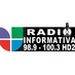 Radio Informativa 98.9/100.3 - KBRG-HD2 Logo