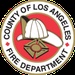 Los Angeles County Fire - Blue 1, 3, 6, and 12 Logo