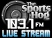 The Sports Hog - KHGG-FM Logo