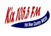 Kix 105.5 - WKXH Logo