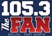 105.3 The Fan - KRLD-FM Logo