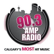 90.3 Amp Radio Calgary - CFUL Logo