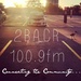 2BACR 100.9fm Logo