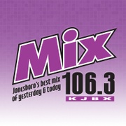 Mix 106.7 - KJBX Logo