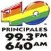 Los 40 Principales Parral - XEHHI Logo