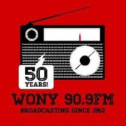 Red Dragon Radio - WONY Logo