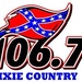 Dixie Country 106.7 - WOKA-FM Logo