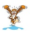 Tigre Colorado - KGRE/KRKY Logo