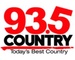 Country 93.5 - CKXC-FM Logo