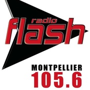 Radio Flash Montpellier - 105.6 FM Logo