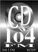 CD 104 - KCDY Logo