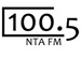 100.5 NTA FM - WNTA Logo