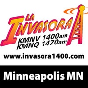 La Invasora - KMNV Logo