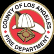 Los Angeles County Fire - Blue 1, 3, 6, and 12 Logo