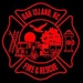 Oak Island Fire and Rescue Dispatch Logo