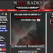 WIAM Radio Espanol RELOJ Christian Records Logo