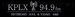 KPLX 94.9 FM Logo