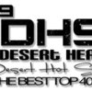 KDHS 98.9 FM The Desert Heat Logo