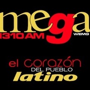 Mega 1310 AM - WEMG Logo