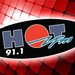 Hot 91.1 FM - 4MCY Logo