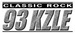 Classic Rock 93 - KZLE Logo