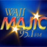 Majic 95.1 - WAJI Logo