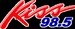 Kiss 98.5 - WKSE Logo