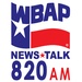 WBAP News Talk 820 AM Logo