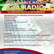 God is Able Radio Logo