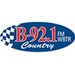 B-92.1 - WBTR-FM Logo