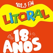 Litoral FM Linhares 104.3 Logo