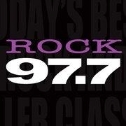 Rock 97.7 - CFGP-FM Logo
