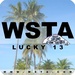 WSTA Lucky 13 Radio Logo