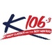 K 106.3 - CHKS-FM Logo