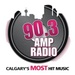 90.3 Amp Radio Calgary - CFUL Logo
