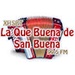 La Que Buena de San Buena - XHSBT Logo