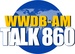 TALK 860 - WWDB-AM Logo