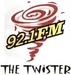 92.1 FM The Twister - WTWS Logo
