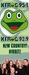 95.1 K-FROG - KLSX-HD2 Logo