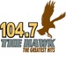 The Hawk 104.7 - WTHG Logo