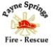 Payne Springs Fire Rescue Logo