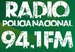Radio Policia Nacional 94.1 FM Logo