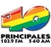 Los 40 Principales San Luis - XEWA Logo